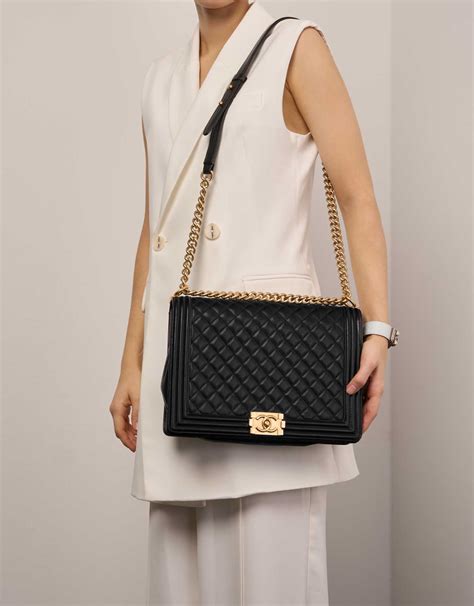 chanel boy flap bag history|chanel black boyfriend bag.